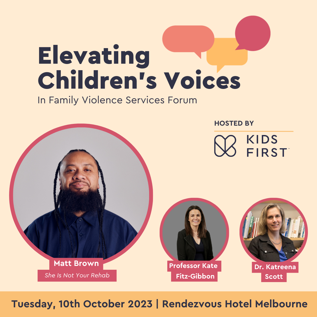 Elevating  Children&#039;s Voices  In Family Violence Services Forum